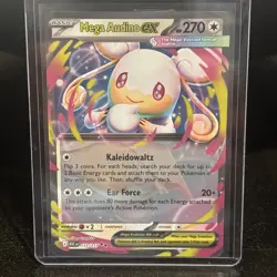 Pokemon Mega Audino ex 172/217 Ascended Heroes Double Rare DR Holo TCG Card - Image 1