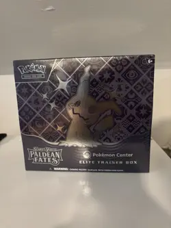Pokemon Paldean Fates Pokemon Center Elite Trainer Box ETB *Factory Sealed* - Image 1