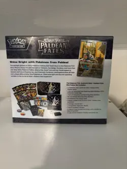 Pokemon Paldean Fates Pokemon Center Elite Trainer Box ETB *Factory Sealed* - Image 2