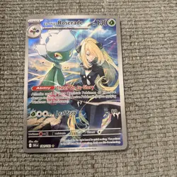 Pokemon Cynthia's Roserade - Destined Rivals Illustration Rare 184/182 NM/M - Image 2