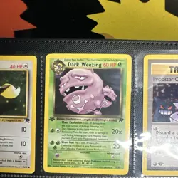 Pokemon TCG Vintage Team Rocket All 1st Edition Lot Holo WOTC 9 Cards - Image 4