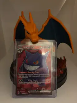 Pokemon Gengar EX Full Art Ultra Rare TCG Card Temporal Forces 193/162 - Image 1