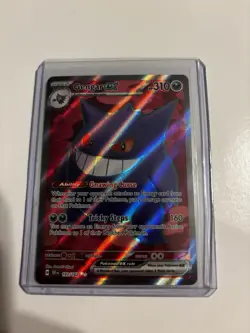 Pokemon Gengar EX Full Art Ultra Rare TCG Card Temporal Forces 193/162 - Image 2