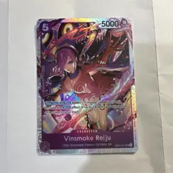 Bandai Vinsmoke Reiju Full Art Foil Extra Booster EB03-031 5000 Power Card - Image 1