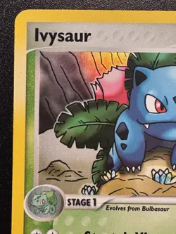 Ivysaur 35/100 EX Crystal Guardians Pokemon Card Reverse Holo Foil Rare MP - Image 3