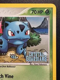 Ivysaur 35/100 EX Crystal Guardians Pokemon Card Reverse Holo Foil Rare MP - Image 4