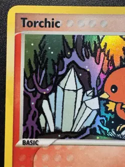 Torchic 66/100 EX Crystal Guardians Pokemon Card Reverse Holo Foil Rare LP - Image 3