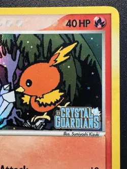 Torchic 66/100 EX Crystal Guardians Pokemon Card Reverse Holo Foil Rare LP - Image 4