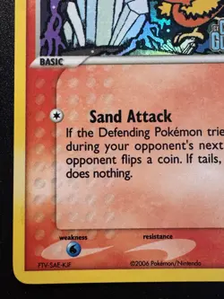 Torchic 66/100 EX Crystal Guardians Pokemon Card Reverse Holo Foil Rare LP - Image 5