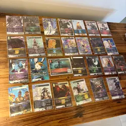 Final Fantasy TCG Collection 47 Cards Excellent Condition Cloud Tifa Holos - Image 1