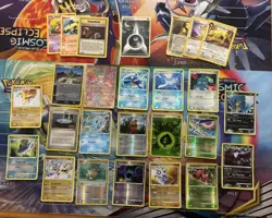 Vintage & Modern Pokemon Card Lot Holo Reverse Holo Etc Mew Umbreon Energy - Image 1