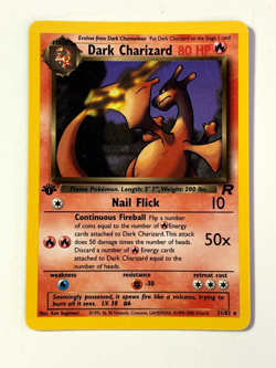 Dark Charizard 21/82 Team Rocket / Non Holo - NM/MT - 1ST Edition / Pokemon Card - Image 1