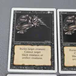Terror Revised x4 Playset Magic the Gathering MTG TCG Card LP/NM - Image 4