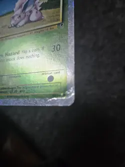 Pokemon Nidoran Legendary Collection Reverse Holo Card - Image 3