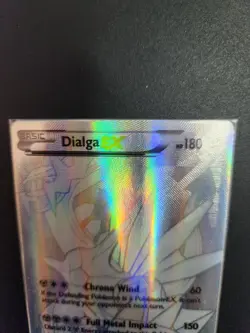 Dialga EX Full Art Secret Rare Silver Card 122/119 Phantom Forces 2014. - Image 3