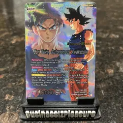 Son Goku Autonomous Awakening EVENT STAMP Foil Dragon Ball Super Card Game | LP - Image 1