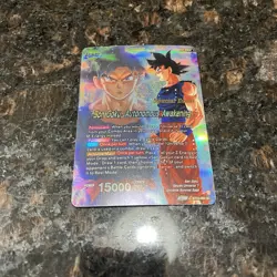 Son Goku Autonomous Awakening EVENT STAMP Foil Dragon Ball Super Card Game | LP - Image 4