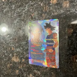 Son Goku Autonomous Awakening EVENT STAMP Foil Dragon Ball Super Card Game | LP - Image 5