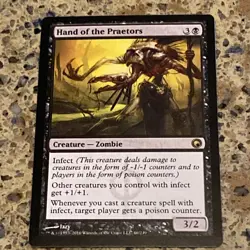 Hand of the Praetors 66 Scars of Mirrodin MTG TCG CARD LP - Image 1