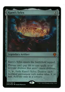 MTG Karn's Sylex Foil Dominaria United Magic The Gathering TCG - Image 1
