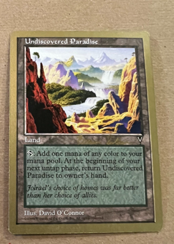 Undiscovered Paradise - Championship Deck - 1998 - MTG - Magic the Gathering - Image 1