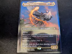 MTG Magic the Gathering Kykar, Wind's Fury Borderless BLC! - Image 1