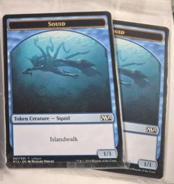 MtG SQUID TOKEN x10 / League / Promo - 2014 001T M15 - Subjazz Sealed Lot of 10 - Image 1