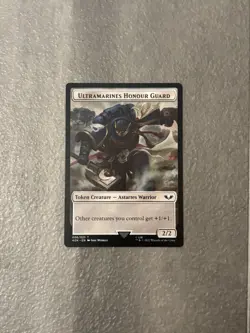 MTG ** Soldier Ultramarines Honour Guard Double-Sided Token Universes - Image 1