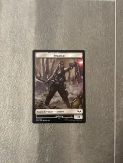 MTG ** Soldier Ultramarines Honour Guard Double-Sided Token Universes - Image 2