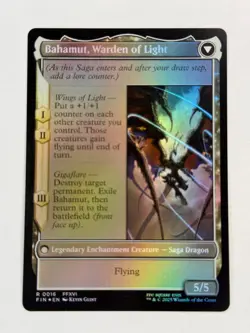 Dion, Bahamut's Dominant 16 Rare FINAL FANTASY Magic: The Gathering Foil NM - Image 2