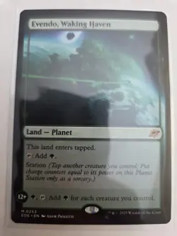mtg, Evendo, Waking Haven Edge of Eternities Regular NM - Image 1