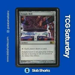 2010 MAGIC: THE GATHERING 2011 CORE SET #217/249 TEMPLE BELL - Image 1