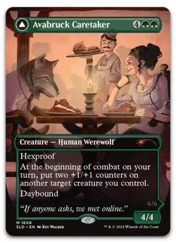 Avabruck Caretaker #1608 (NM) Secret Lair Drop SLD Magic MTG - Image 1