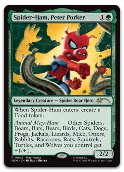 Spider-Ham, Peter Porker #2 (NM) Play Promos PLAY Magic MTG - Image 1