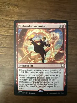 Firebender Ascension Avatar: The Last Airbender Regular R 0137 MTG - Image 1