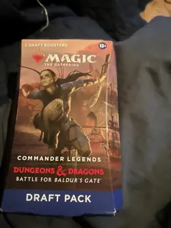 Magic The Gathering Commander Legends Battle for Baldur's Gate 3 Draft Booster - Image 1