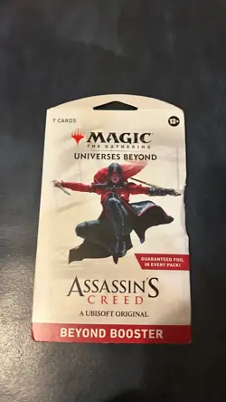 Magic The Gathering Assassin's CreedBeyond Booster Pack MTGGUARANTEED 1-FOIL**** - Image 1