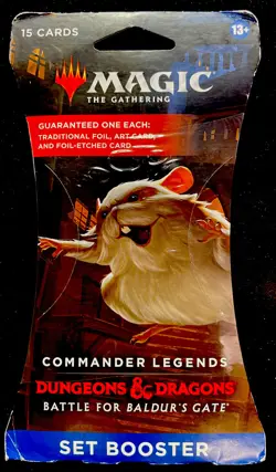 Magic the Gathering Dungeons and Dragons Battle For Baldurs Gate Set Booster ENN - Image 1
