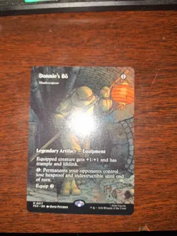 Donnie's Bo - Shadowspear (Borderless) Teenage Mutant Ninja Turtles MTG NM - Image 3