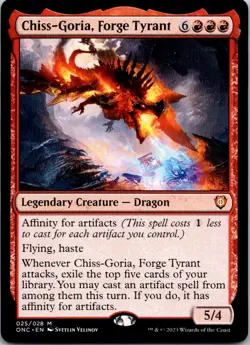 Chiss-Goria, Forge Tyrant M Commander: Phyrexia: All Will Be One 25 NM - Image 1