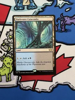 Darkwater Catacombs x1 Mtg Tarkir: Dragonstorm Commander - Image 1