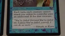 Propaganda X's 4 Enchantment Jeff Miracola Magic the Gathering 1997 excellent - Image 5