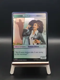 Copy | Human Citizen (Foil) - #1 | #4 - Double-Sided Token - Marvel's Spider-Man - Image 2