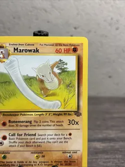 Marowak 39/64 Jungle Regular Uncommon-Vintage-Pokemon TCG-Fast Shipping-LP!! - Image 3