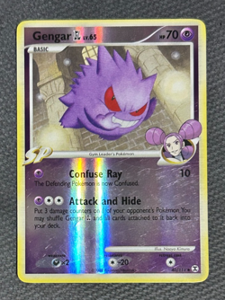 Pokemon Gengar GL Lv. 65 Reverse Holo Rising Rivals #40/111 - MP - Image 1