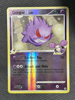 Pokemon Gengar GL Lv. 65 Reverse Holo Rising Rivals #40/111 - MP - Image 5