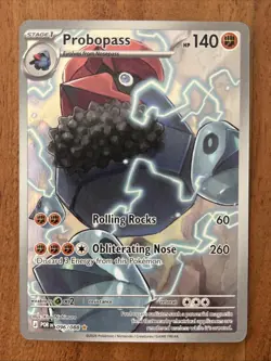 Pokemon TCG Probopass 096/088 Perfect Order illustration Rare NM card - Image 1