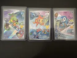 Pokemon MEP Holo Card Lot - Turtwig, Chimchar, Piplup - 2026 - Image 1