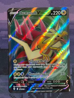 Dracozolt V 178/203 Pokemon Evolving Skies Rare Ultra Near Mint Card NM 1 - Image 1
