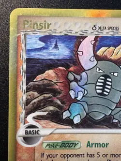 Pinsir 9/101 EX Dragon Frontiers Pokemon Card Reverse Holo Foil Rare MP - Image 3